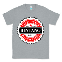 Heather Grey beer bintang bali 2022 Classic Tee - linhVisuals