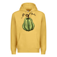 Antique Gold gourd green pumpkin Premium Hoodie - BarkalooDesign