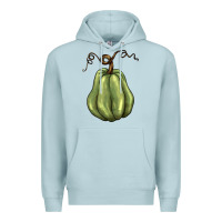 Blue Mist gourd green pumpkin Premium Hoodie - BarkalooDesign