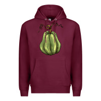 Burgundy gourd green pumpkin Premium Hoodie - BarkalooDesign
