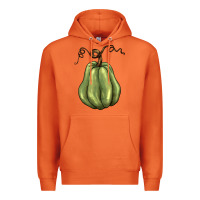 Carrot gourd green pumpkin Premium Hoodie - BarkalooDesign