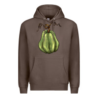 Coffee gourd green pumpkin Premium Hoodie - BarkalooDesign