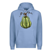 Colony Blue gourd green pumpkin Premium Hoodie - BarkalooDesign