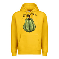 Lemon gourd green pumpkin Premium Hoodie - BarkalooDesign