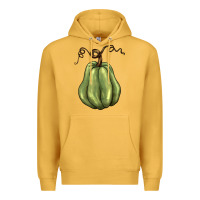 Mustard gourd green pumpkin Premium Hoodie - BarkalooDesign