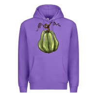 Purple gourd green pumpkin Premium Hoodie - BarkalooDesign