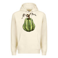 Sandshell gourd green pumpkin Premium Hoodie - BarkalooDesign