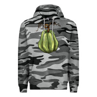 Slate Camo gourd green pumpkin Premium Hoodie - BarkalooDesign