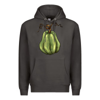 Smoke gourd green pumpkin Premium Hoodie - BarkalooDesign