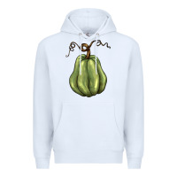 White gourd green pumpkin Premium Hoodie - BarkalooDesign