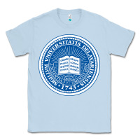 Dusty Blue University Of Delaware Classic Tee - linhVisuals