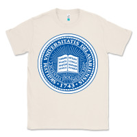 Natural University Of Delaware Classic Tee - linhVisuals