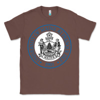 Chestnut University Of Maine At Presque Isle Classic Tee - linhVisuals