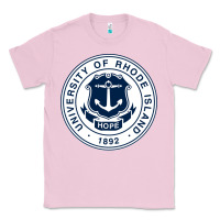 Bubblegum Pink University Of Rhode Island Classic Tee - linhVisuals