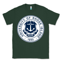 Sports Green University Of Rhode Island Classic Tee - linhVisuals