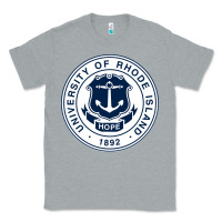 Heather Grey University Of Rhode Island Classic Tee - linhVisuals