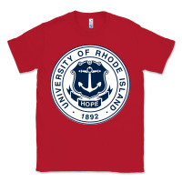 Red University Of Rhode Island Classic Tee - linhVisuals