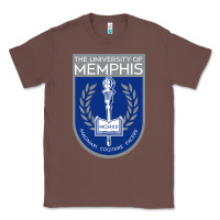 Chestnut University Of Memphis Classic Tee - linhVisuals