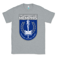 Heather Grey University Of Memphis Classic Tee - linhVisuals