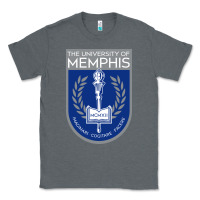 Charcoal Heather University Of Memphis Classic Tee - linhVisuals