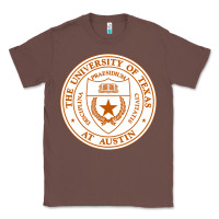Chestnut University Of Texas At Austin Classic Tee - linhVisuals