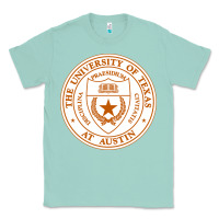 Seafoam University Of Texas At Austin Classic Tee - linhVisuals