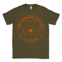 Army Green University Of Texas At Tyler Classic Tee - linhVisuals