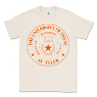 Natural University Of Texas At Tyler Classic Tee - linhVisuals