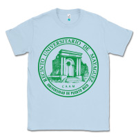 Dusty Blue Upr At Mayaguez Classic Tee - linhVisuals