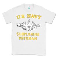 White submarine veteran tshirt Classic Tee - linhVisuals