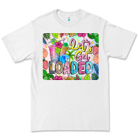 White Lets Get Loaded Mouse Pad Premium Tee - CowhideDigitalArt