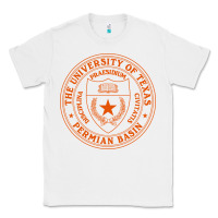 White Ut Permian Basin Classic Tee - linhVisuals