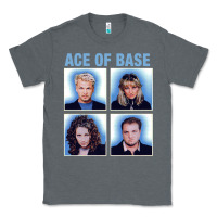 Charcoal Heather vintage Ace Of The Base Classic Tee - linhVisuals