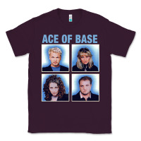 Plum vintage Ace Of The Base Classic Tee - linhVisuals