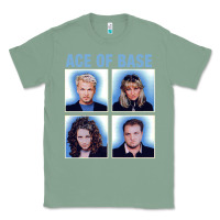 Sage vintage Ace Of The Base Classic Tee - linhVisuals