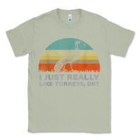 Matcha funny i just really like turkeys thanksgiving Classic Tee - linhVisuals
