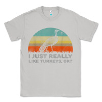 Moon Dust funny i just really like turkeys thanksgiving Classic Tee - linhVisuals