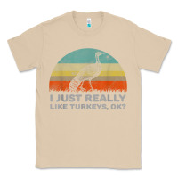 Mushroom funny i just really like turkeys thanksgiving Classic Tee - linhVisuals