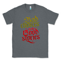 Charcoal Heather bad choices make good stories Classic Tee - linhVisuals