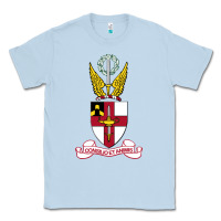 Dusty Blue Virginia Military Institute Classic Tee - linhVisuals