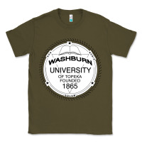 Army Green Washburn University Classic Tee - linhVisuals
