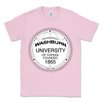 Bubblegum Pink Washburn University Classic Tee - linhVisuals