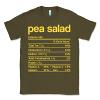 Army Green pea salad nutrition facts funny thanksgiving christmas food Classic Tee - linhVisuals