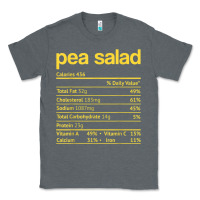 Charcoal Heather pea salad nutrition facts funny thanksgiving christmas food Classic Tee - linhVisuals