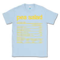 Dusty Blue pea salad nutrition facts funny thanksgiving christmas food Classic Tee - linhVisuals