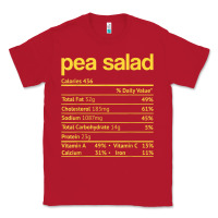 Red pea salad nutrition facts funny thanksgiving christmas food Classic Tee - linhVisuals