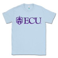 Dusty Blue East Carolina University Classic Tee - linhVisuals