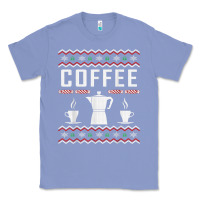 Colony Blue coffee ugly sweater christmas Classic Tee - linhVisuals