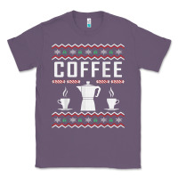 Lavender coffee ugly sweater christmas Classic Tee - linhVisuals