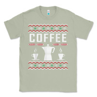 Matcha coffee ugly sweater christmas Classic Tee - linhVisuals